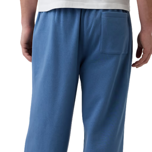 <b>Men</b>’s Fleece Sweatpants Relaxed Fit Straight Leg Casual <b>Trousers</b> Elastic Waist Side Pocket Soft Heavyweight Jogging Pants - Product Image 4