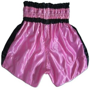 Shorts de Muay Thai et de Kickboxing en Satin avec Logo Personnalisé pour Hommes, Couleur et Design Personnalisables - Product Image 1