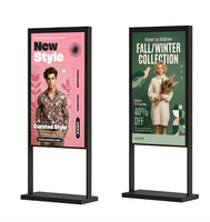 Pantalla LCD Profesional de 43 Pulgadas a Todo Color de Alto Brillo para Señalización Digital en Ventanas, Legible Bajo la Luz Solar, para Publicidad en Tiendas Minoristas