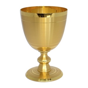 Creative Metal TCM-8710 Trending Golden Metal Chalice Classic Design Durable Barware <b>Tool</b> Brass Handmade High Quality Modern - Product Image 1