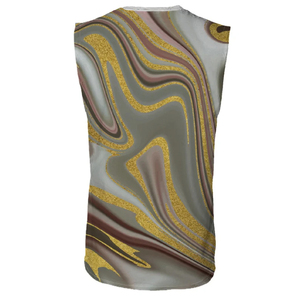 เสื้อกล้ามใส่ได้ทั้งชายและหญิง200g เสื้อแขนกุดระบายอากาศได้ดีมีลายพิมพ์ไม่ซ้ำใคร - Product Image 2