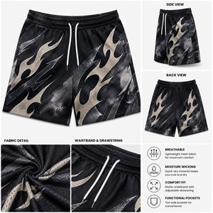 Pantalones Cortos Deportivos Casuales de Punto Premium para Hombre y Mujer, Transpirables, de Alto Rendimiento Atlético, Cintura Elástica, 100% Algodón - Product Image 3