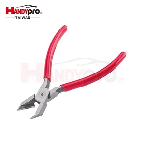 HANDYPRO Red Angle Cutting Nippers (6") Alloy Steel with PVC Handle Auto & <b>Vehicle</b> Repair <b>Tools</b> - Product Image 1