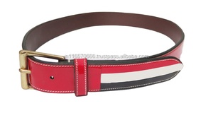 White Cow Hide Patent Leather <b>Belt</b> Adjustable Fashion Casual Genuine Leather <b>Belt</b> - Product Image 2
