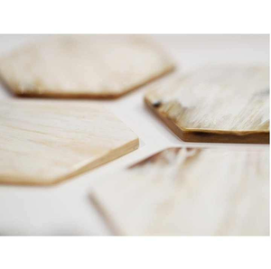 ชุดจานรองแก้วทำมือจากเขาสัตว์ธรรมชาติ ขายดี ของตกแต่งบ้าน Axiom งานฝีมือ เครื่องครัว ของตกแต่งโต๊ะอาหาร โดย Whimsy Art Craft - Product Image 2