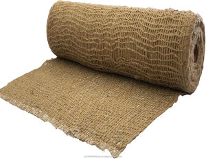 100% Jute SoilSaver - 48 pouces de large x 20 yards (225 pieds de long) - 900 pieds carrés Tissu géotextile écologique pour le contrôle de l'érosion, couverture de [taille en pieds] - Product Image 1