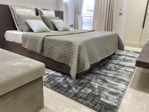 Alfombra Elegante Hecha a Mano, Alfombra de Lana Roja Suave y Duradera, Perfecta para Sala de Estar, Dormitorio, Decoración del Hogar - Product Image 5