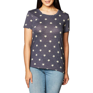 Camiseta de mujer de alta calidad, tela cómoda, logotipo impreso personalizado, camiseta para dama en venta - Product Image 1