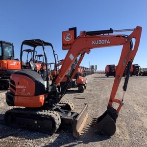 Mini-excavatrice compacte Kubota KX040-4 2025 à moteur diesel avec cabine et hydraulique auxiliaire - Product Image 1