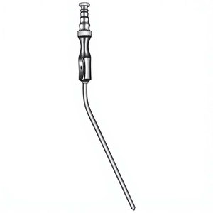 Tube d'aspiration Frazier 19 cm / 7-1/2 pouces de diamètre 3,0 mm Fr 09 Instrument chirurgical de précision pour l'aspiration efficace des fluides - Product Image 6
