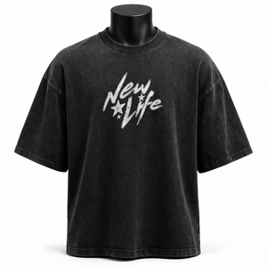 เสื้อยืดโอเวอร์ไซส์ลายกราฟิกผ้าฝ้ายซักคุณภาพสูงแบบขายส่ง รับผลิตตามสั่ง (OEM) เสื้อยืดลำลองสตรีทแวร์ผู้ชาย - Product Image 5