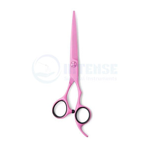 Juego de Tijeras de Peluquería Rosadas, Triple, de Acero Inoxidable Japonés Afilado, Diseño Ergonómico, Perfecto para Uso Profesional en Salón - Product Image 3