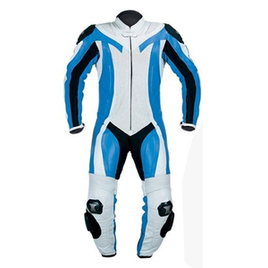 Combinaison de moto de course en cuir de vachette personnalisée de haute qualité, impression numérique, imperméable, manches longues, toutes saisons, 180g, unisexe - Product Image 4