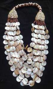 Colliers artisanaux en corne perlée, chaîne à maillons en corne naturelle, bijoux fantaisie, accessoires de mode ethniques bohèmes, vente en gros - Product Image 4
