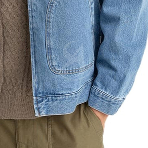 <b>Men's</b> Stylish Jean <b>Jacket</b> Casual Wear Oem Wholesale High Quality <b>Men</b> Cotton Jeans <b>Jacket</b> Custom <b>Mens</b> <b>Denim</b> <b>Jacket</b> For Sale - Product Image 6