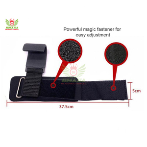 ขายส่งตะขอเกี่ยวยกน้ำหนักนีโอพรีนดีไซน์ใหม่ พร้อมโลโก้สั่งทำได้ MOQ ต่ำ สำหรับการฝึกฟิตเนสและเพาเวอร์ลิฟติ้ง - Product Image 6