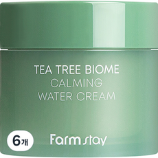 Farmstay Crema Idratante Calmante Biome 6 Pezzi da 80ml per Pelli Sensibili con Tea Tree in Flaconi - Scontata - Product Image 1