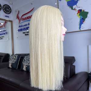 Perruques abordables en cheveux humains blonds, perruques frontales en dentelle HD transparente 13x6, cheveux humains bruts pour revendeurs - Product Image 6