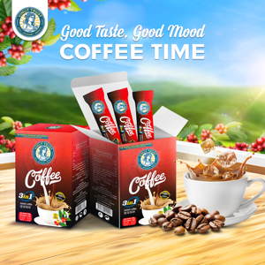 กาแฟสำเร็จรูปคาเฟ่ 3in1 71 ซอง รสหวาน กาแฟโรบัสต้าบดจากเวียดนาม คาเฟอีน วินัท ทรัสท์ - Product Image 3