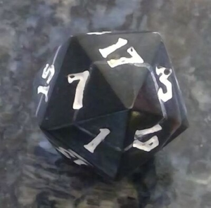 Vintage Style Horn <b>Dice</b> <b>Set</b> – Handcrafted Game Pieces - Product Image 2