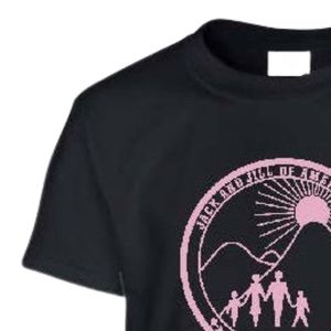 T-shirt noir à manches courtes et col rond pour adolescents avec motif graphique rose, idéal pour l'école, le quotidien et le streetwear, vêtement confortable - Product Image 4