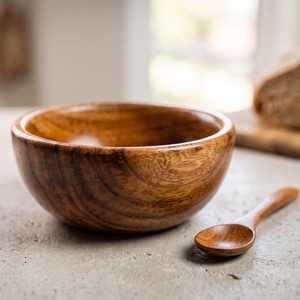Bol en bois d'acacia de petite taille, design européen écologique - Bon prix, nouveau produit - Product Image 3
