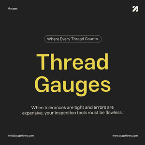 AUGST LINES Calibradores de Anillo de Rosca ACME de 4" x 3, Tipo Stub, GO/NOGO 2g 3g 4g, Herramienta de Medición de Rosca Externa, Acero Endurecido por Inmersión en Aceite, 1 Año - Product Image 5