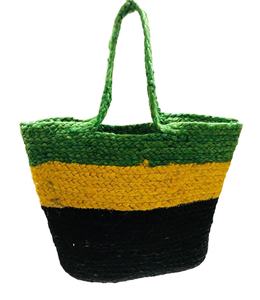 Designer Handcrafted Ladies Jute and Cotton Multi-Color <b>Evening</b> <b>Bag</b> Fashionable Handmade Multi-Use Summer Beach Purse - Product Image 2