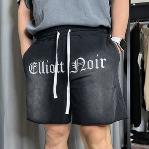 Chemise Oxford décontractée pour homme en polyester, délavée au soleil, avec logo brodé personnalisé, écologique, respirante, bords bruts, effet délavé à l'acide, style vintage, été 2026 - Product Image 4