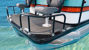 Bote Pontón Deportivo <span class=keywords><strong>de</strong></span> Aluminio F-16 para Pesca y Turismo, 6 Plazas, Certificado CE, Motor Fuera <span class=keywords><strong>de</strong></span> Borda <span class=keywords><strong>de</strong></span> <span class=keywords><strong>Gasolina</strong></span>, Control Remoto <span class=keywords><strong>de</strong></span> Alta Velocidad - Product Image 5