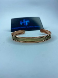 <b>Copper</b> Brass Cuff <b>Bracelet</b> Wholesale Manufacturer Custom Supplier Handmade Gold Plated Vintage Unisex Wedding - Product Image 4
