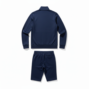 Wholesale Price Men's Plain Casual Sweatsuit Solid Breathable Training 2 Piece Set Cotton Unisex <b>Tracksuit</b> For Adults - Product Image 3