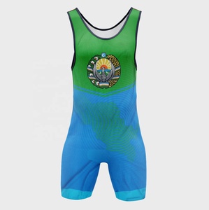 Combinaison de lutte personnalisée TriPro Sports pour homme, sublimation frontale, une pièce, séchage rapide, extensible, 100 % polyester 160g, arts martiaux - Product Image 1