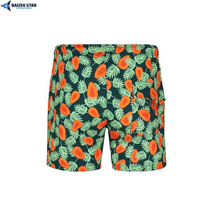 Fashion Men High-quality Breathable Eco-Friendly Lightweight Swimming Shorts Elastic Waist Drawstring Closure Quick Dry 100% - Product Image 2