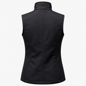 Chaleco con Cuello Alto Personalizado al por Mayor para Mujer - Chaleco con Cuello Alto para Mujer OEM, Venta Directa de Fábrica - Product Image 2