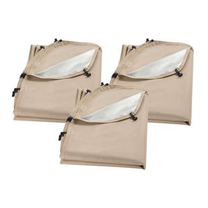 Tenda Parasole 15 x 13,8 ft, Copertura in Tessuto Oxford 300D con Rivestimento Argento, Accessori per Tende per Protezione Solare 5,51 x 5,25 - Product Image 1