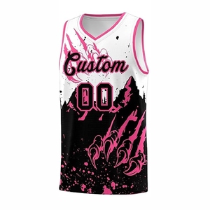 Tenues de basket-ball d'équipe avec des coutures de qualité supérieure, maillot et short athlétiques légers - Product Image 5