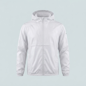 Chaqueta Cortavientos con Capucha para Hombre, Ropa de Exterior, Logotipo Personalizado, Poliéster/Algodón, Corte Regular, Estilo Casual, Grosor Estándar - Product Image 5