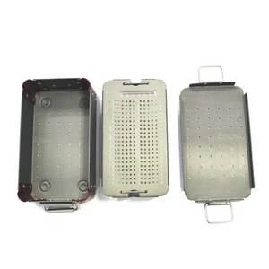 Premium Cortical Screw Instrument <b>Empty</b> Case <b>Box</b> Stainless Steel Orthopedic Surgical Storage Tray Manual Surgical Grade CE ISO - Product Image 1