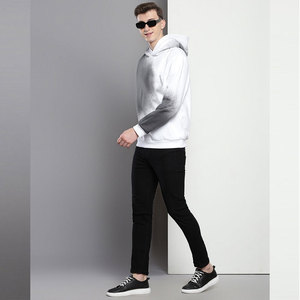 Sudadera con Capucha para Hombre, Estilo Gótico, con Forro y Estampado de Calavera, Talla Grande, de Felpa, para Invierno - Product Image 3