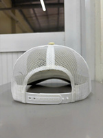 Gorra Trucker Personalizada de 5 Paneles, Gorra de Pesca con Logotipo Bordado en 3D, Gorra de Béisbol Ajustable con Malla y Cierre a Presión, Parte Delantera de Algodón, Poliéster, OEM