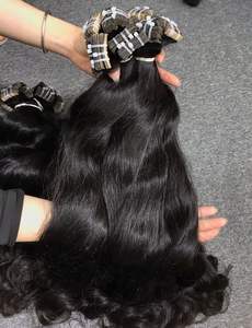 Extensiones de cabello ondulado con cinta natural, cabello humano vietnamita de 10-32 pulgadas con cinta de sensación de mano suave en extensiones - Product Image 5