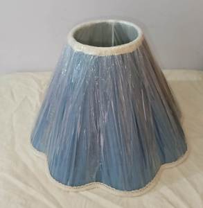Hot Sale Handmade Scalloped Bottom Tapper Cone Lampshades Pink Linen Anna Fabric E27 Fittings Customized Iron Wire <b>Frame</b> - Product Image 6