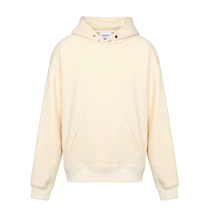Sweat-shirt à capuche zippé 3D personnalisé pour homme, en coton épais, coupe oversize avec épaules tombantes et logo brodé pour l'hiver - Product Image 5