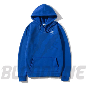 Sudadera con capucha negra para hombre con bolsillo frontal y diseño de sublimación, corte regular, estilo casual para otoño. - Product Image 4