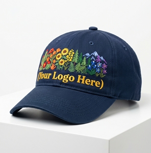 Gorras Deportivas de Béisbol Oxford con Logotipo Bordado Personalizado, de Primera Calidad, Unisex, Impermeables, Transpirables, de Algodón, de 5-6 Paneles - Product Image 1