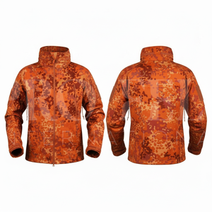 Chaqueta Softshell de Camuflaje Personalizada de Primera Calidad, Impermeable, Resistente al Viento, Chaqueta de Trabajo para Exteriores, Ligera, OEM, ODM - Product Image 5