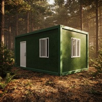 Maison conteneur démontable, dortoir préfabriqué pour ouvriers, pour chantier de construction