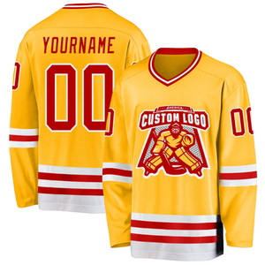 Maillots de hockey personnalisés pour le marché américain, nom et numéro personnalisés, fournisseur de vêtements de sport pour le hockey sur glace - Product Image 4