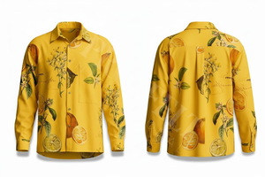 Chemise habillée boutonnée à manches longues, imprimée sur mesure, de qualité supérieure, au design tendance, pour la plage et le streetwear, chemises habillées à la mode - Product Image 2